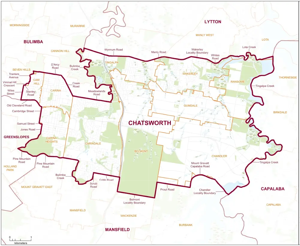 Chatworth electorate map